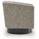 Jorryn Brown Upholstered Swivel Accent Chair