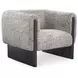 Olethea Oatmeal Upholstered Accent Chair