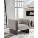 Olethea Oatmeal Upholstered Accent Chair