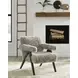 Goda Mocha Upholstered Accent Chair