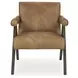Goda Caramel Upholstered Accent Chair