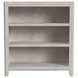 Carlson Washed Linen Bookcase with 3 Shelves