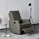 Louie Slate Swivel Glider Recliner