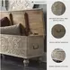 Fossil Ridge Antique White Storage Bench