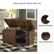 Kettleby Brown Storage Trunk