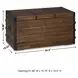 Kettleby Brown Storage Trunk