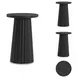 Ceilby Black Accent Table