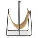 Faronworth Brown and Black Magazine Rack
