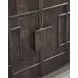 Cato Dark Brown 4 Door Accent Cabinet