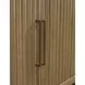 Niam Light Antique Beige 4 Door Accent Cabinet