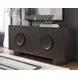 Veeda Dark Brown 4 Door Accent Cabinet