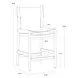 Argus Nubuck Caramel Leather Upholstered Counter Height Stool