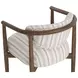 Gavina Gifford Script Upholstered Dining Arm Chair