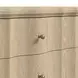 Haven Sun Oak 3 Drawer Nightstand with USB Charging
