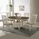 Mission Casuals Brown Upholstered Lattice Chair Set of 2