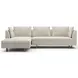 Altura Beige 2 Piece Modular LAF Chaise Sectional