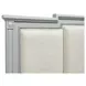 Glenbrook Pebble and Beige King Upholstered Panel Bed