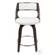 Cecina White 24 Counter Height Stool Set Of 2