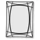 Freenville Black Rectangular Accent Wall Mirror