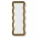 Ellisonville Brown Rectangular Accent Floor Mirror