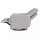 Trey Glider Stormy Gray Upholstered Rocker Power Recliner with USB Charging