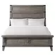 Forge Brushed Steel Panel Bedroom Set
