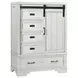 Foundry White Dove 5 Drawer Chifferobe