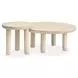 Sunset Cove Sanibel Brown Round Nesting Cocktail Table