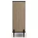 Madera Chocolate Koto Matte and Modern Walnut 2 Door Accent Chest