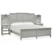 Glenbrook Pebble King Wall Bed with 2 Nightstand and USB Charging