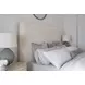 Modern Mood Diamond Queen Upholstered Panel Bed