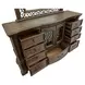Durango Willadeene Brown 9 Drawer Dresser with Arched Mirror