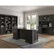 Abby Black Door Bookcase