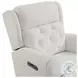 Abby Snow Triple Power Glider Recliner with USB Port