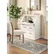Abby White Secretary Desk
