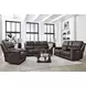Eldridge Steamboat Brown Leather 86" Zero Gravity Power Reclining Sofa with USB Charging
