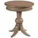 Georgie Latte Round End Table