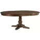 Byron Rich Hazelnut Extendable Round Dining Room Set