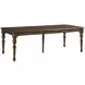 Commonwealth Corso Medium Stain 112" Extendable Rectangular Dining Table