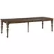 Commonwealth Corso Medium Stain 112" Extendable Rectangular Dining Table