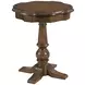 Commonwealth Byron Medium Stain Round End Table
