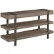 Sandler Gray Rectangular Console Table