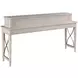 Domaine Beige Rectangular Counter Console Table with Stools