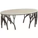Willow Beige and Brown Occasional Table Set