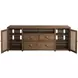 Foster Medium Stain 76" Entertainment Console with 2 Doors