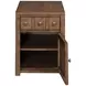Foster Medium Stain 1 Drawer Rectangular Chairside Chest Table