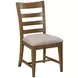 Kafe Brown Performance Fabric Dining Chair