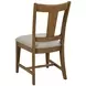 Kafe Cappuccino Splat Back Performance Fabric Dining Chair