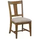 Kafe Cappuccino Splat Back Performance Fabric Dining Chair