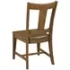 Kafe Cappuccino Splat Back Performance Fabric Dining Chair